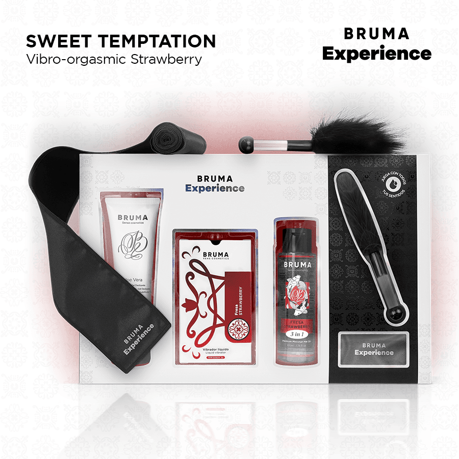 BRUMA XPERIENCE - SWEET STRAWBERRY VIBRO-ORGASMIC TEMPTATION KIT thumb 2