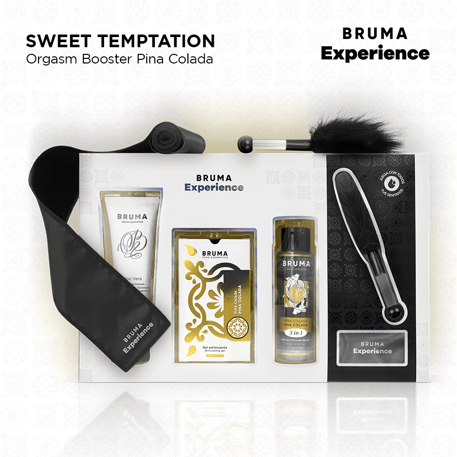 BRUMA XPERIENCE - SWEET PINA COLADA TEMPTATION PACK WITH ORGASM ENHANCER thumb 2
