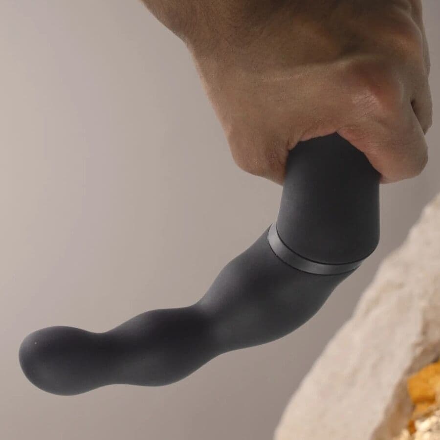 ROCKS-OFF - BLACK PROSTATE AND ANAL VIBRATOR ADAPTER thumb 5