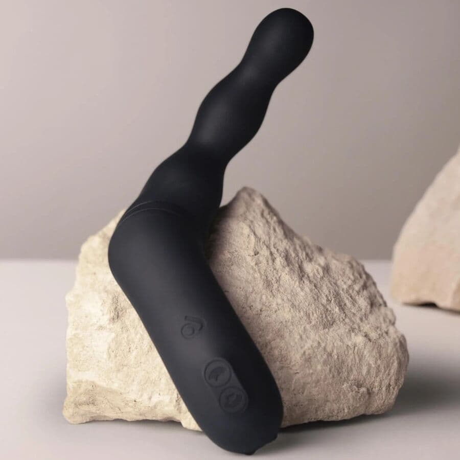 ROCKS-OFF - BLACK PROSTATE AND ANAL VIBRATOR ADAPTER thumb 4
