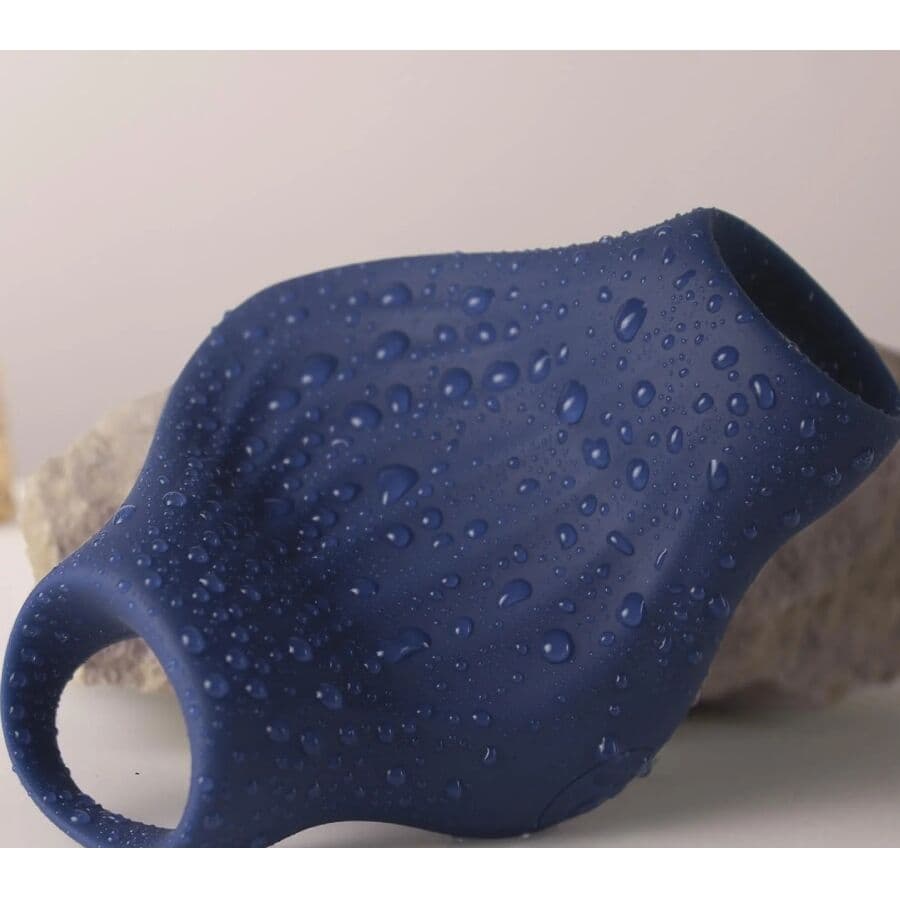 ROCKS- OFF - PALM BLUE FLEXIBLE VIBRATOR MASTURBATOR thumb 6