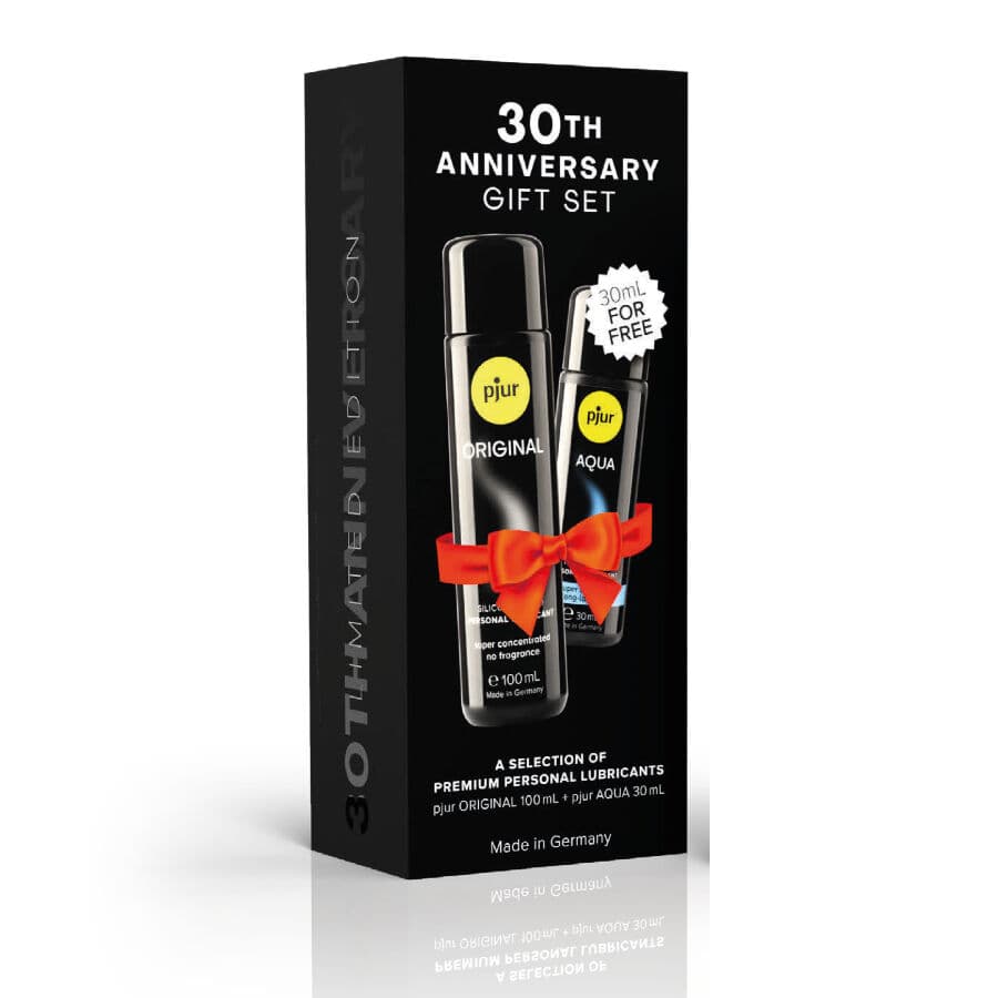 PJUR - SET 30TH ANNIVERSARY PJUR ORIGINAL 100 ML + PJUR AQUA 30 ML AS A GIFT thumb 3