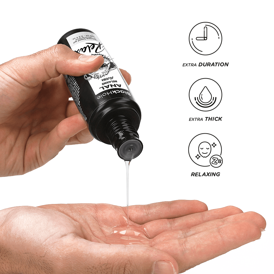 BLACK HOLE - ANAL RELAXING JOJOBA RELAX SILICONE BASE 100 ML thumb 3