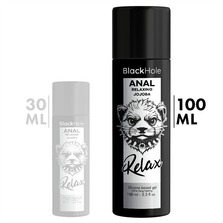 BLACK HOLE - ANAL RELAXING JOJOBA RELAX SILICONE BASE 100 ML thumb 2