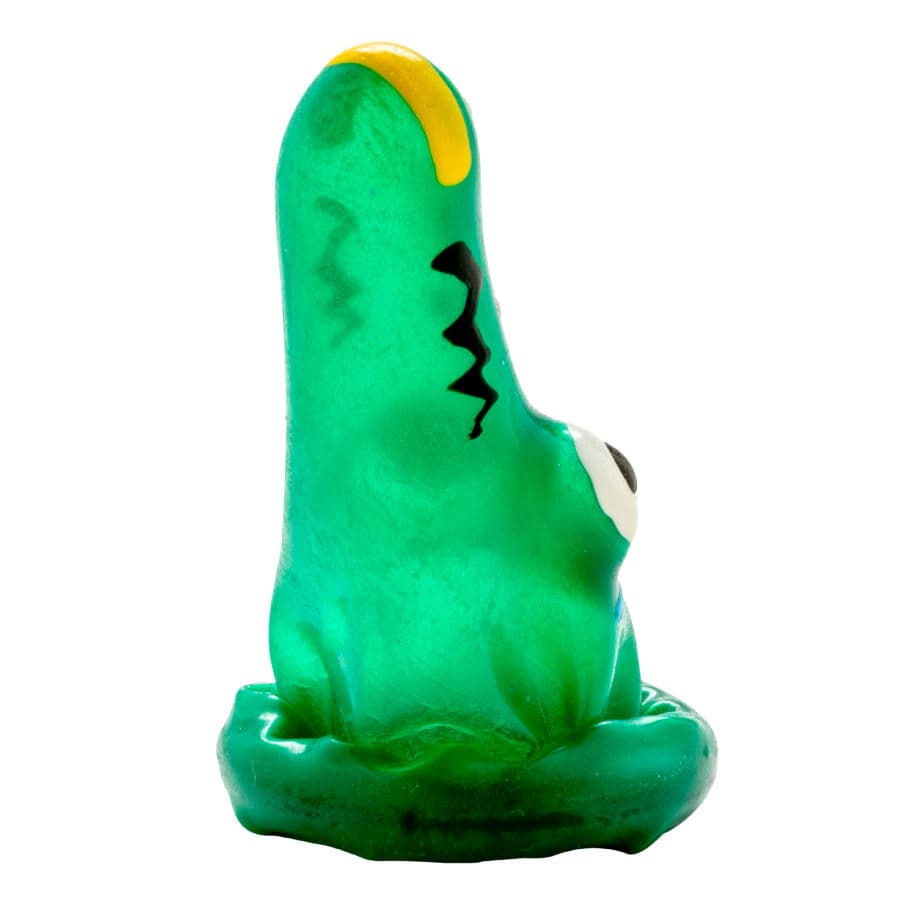 CONDOMERIE - HANDPAINTED NOVELTY CONDOMS CROCODILE MODEL 1 thumb 4