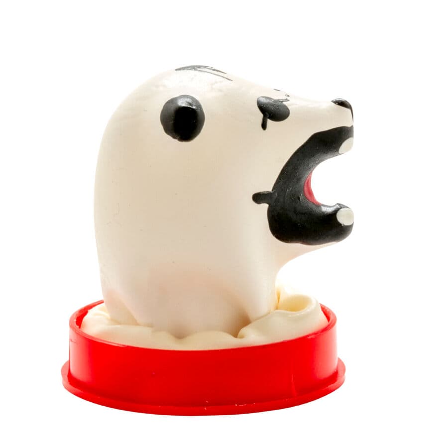 CONDOMERIE - HANDPAINTED NOVELTY CONDOMS POLAR BEAR thumb 2