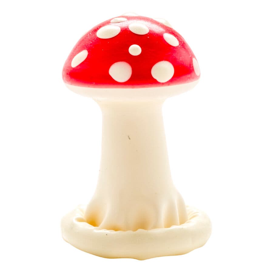 CONDOMERIE - HANDPAINTED NOVELTY CONDOMS TOADSTOOL MODEL 1 thumb 2