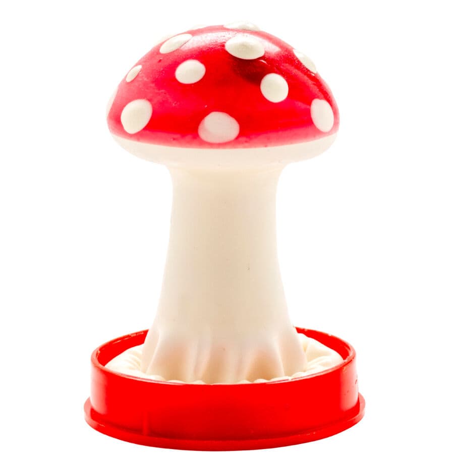 CONDOMERIE - HANDPAINTED NOVELTY CONDOMS TOADSTOOL MODEL 1 thumb 3