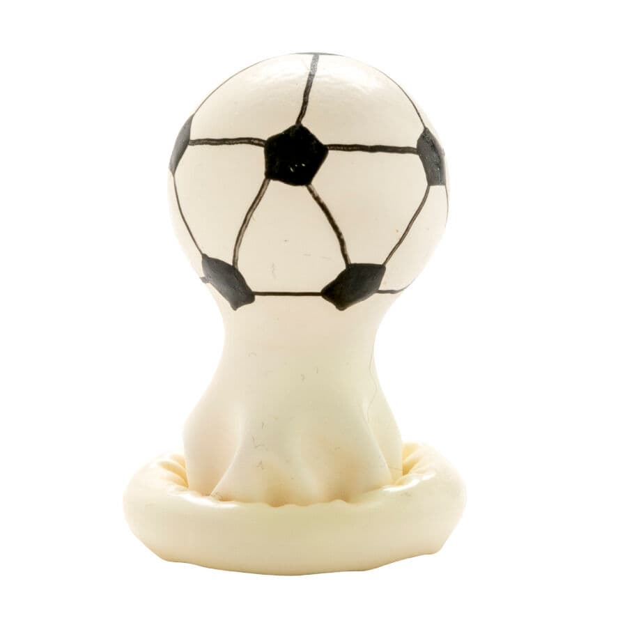 CONDOMERIE - HANDPAINTED NOVELTY CONDOMS FOOTBALL thumb 3