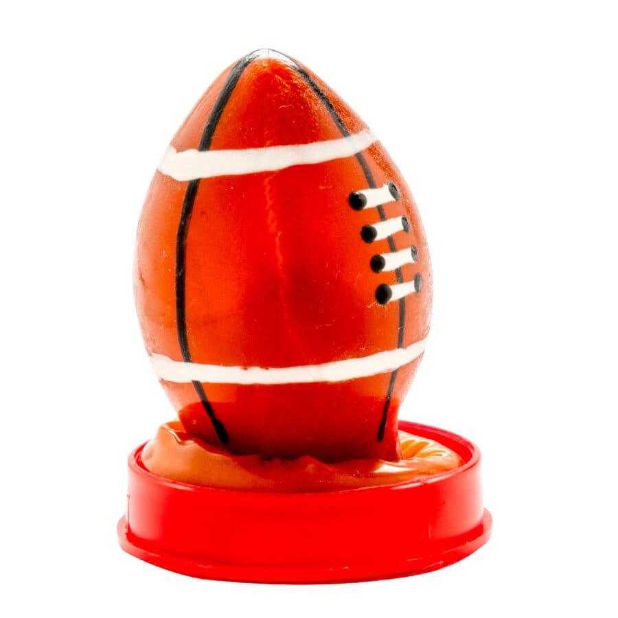 CONDOMERIE - HANDPAINTED NOVELTY CONDOMS RUGBY BALL thumb 2