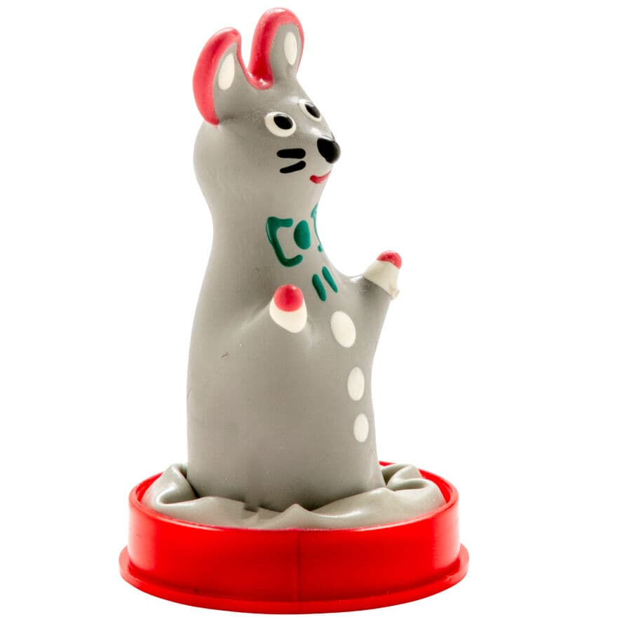 CONDOMERIE - HANDPAINTED NOVELTY CONDOMS MOUSE MODEL 1 thumb 2