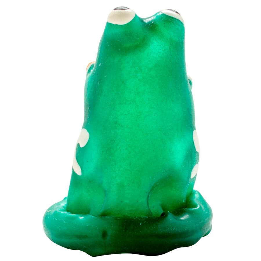 CONDOMERIE - HANDPAINTED NOVELTY CONDOMS FROG MODEL 1 thumb 4