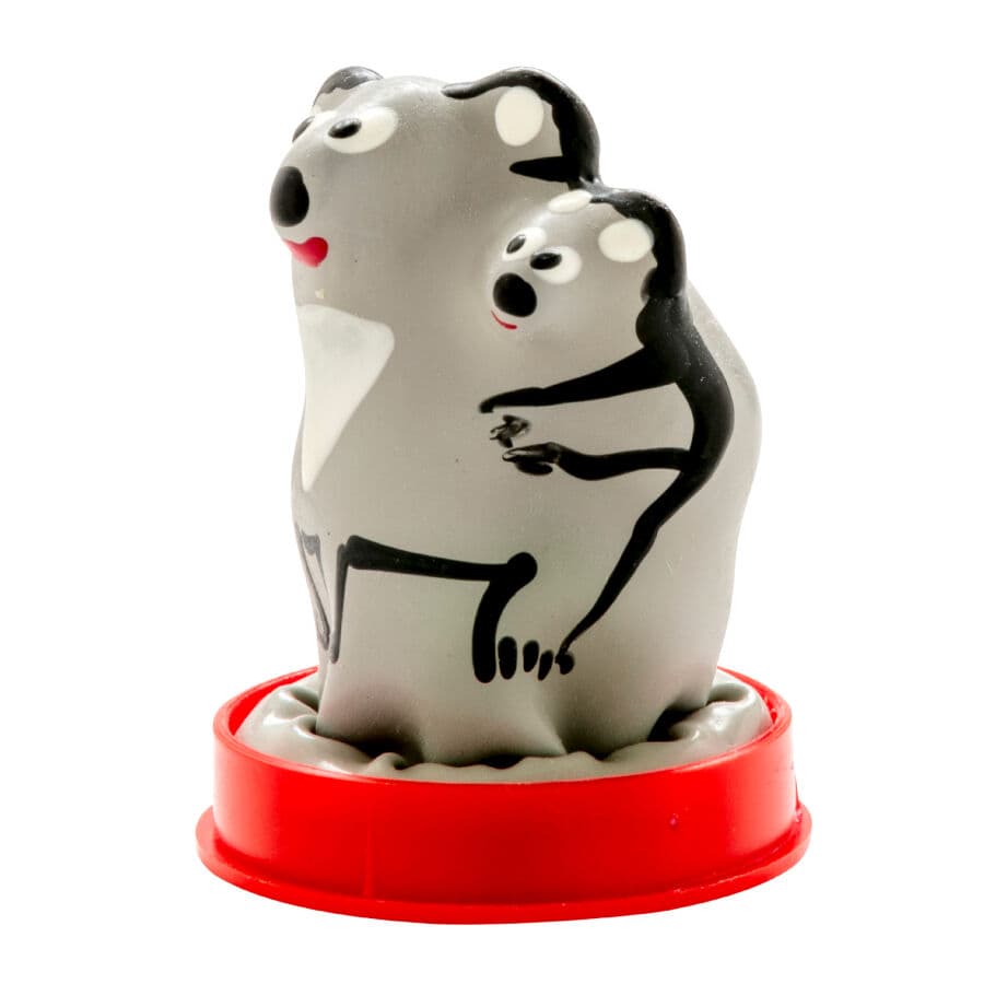 CONDOMERIE - HANDPAINTED NOVELTY CONDOMS KOALA + YOUNG thumb 2