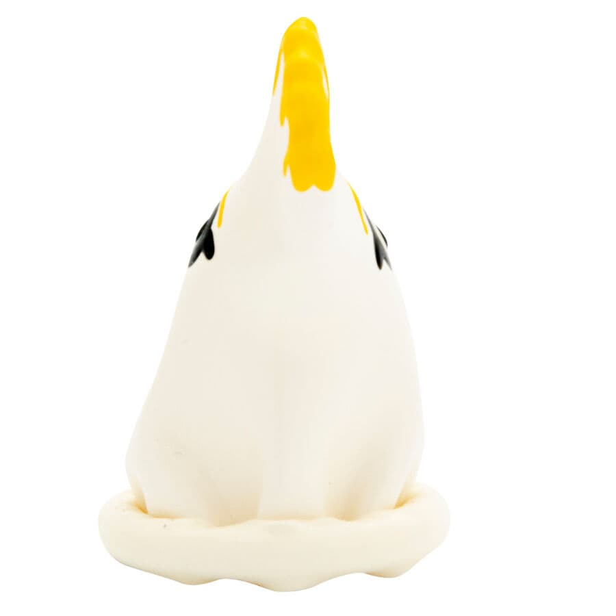CONDOMERIE - HANDPAINTED NOVELTY CONDOMS PARROT WHITE thumb 4