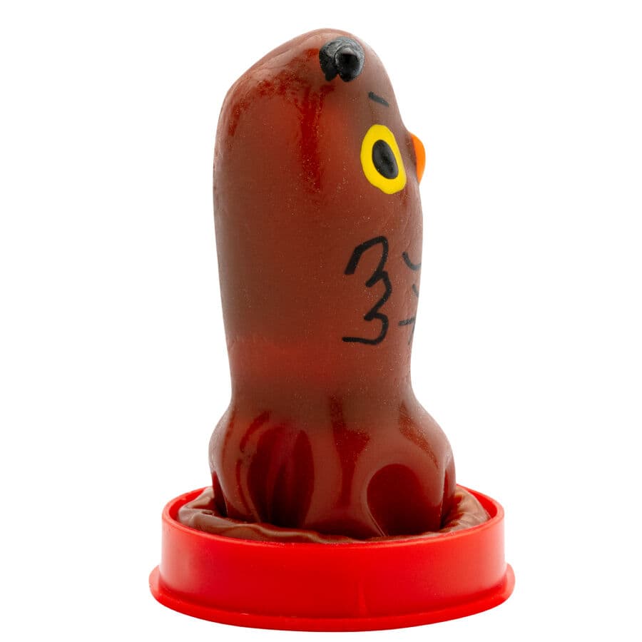 CONDOMERIE - HANDPAINTED NOVELTY CONDOMS OWL thumb 2