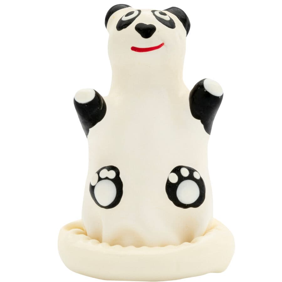 CONDOMERIE - HANDPAINTED NOVELTY CONDOMS PANDA MODEL 1 thumb 3