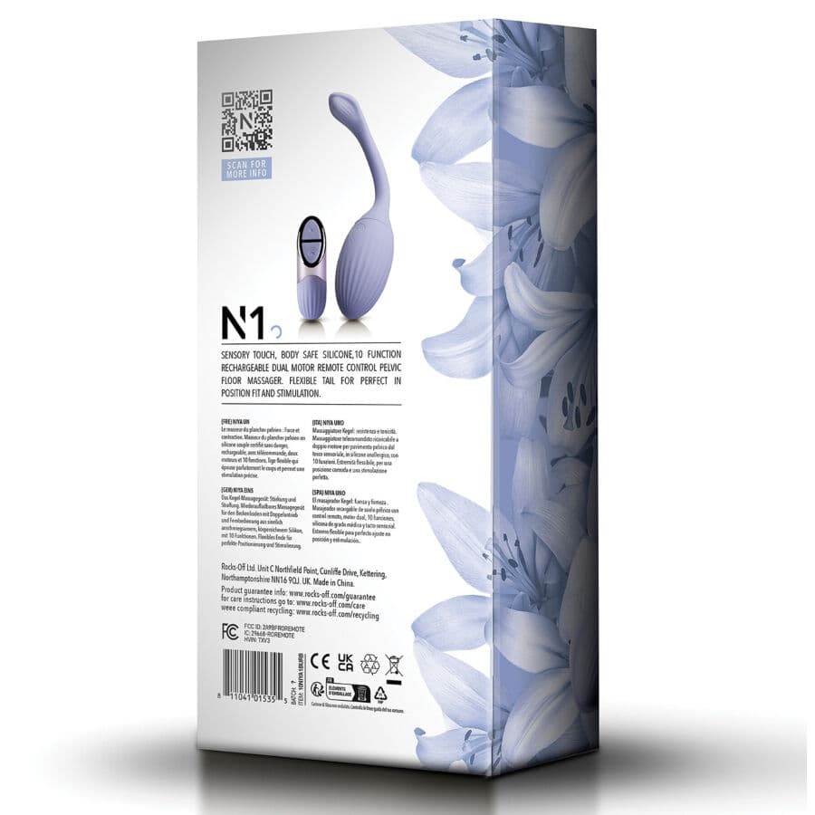 NIYA - N1 KEGEL PELVIC MASSAGER WITH REMOTE CONTROL thumb 5