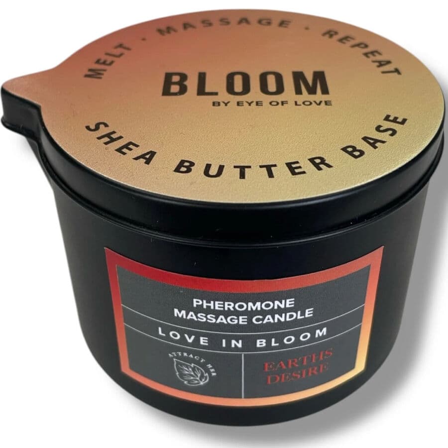 EYE OF LOVE - BLOOM MASSAGE CANDLE SATIVA EARTHS DESIRE 150 ML thumb 2
