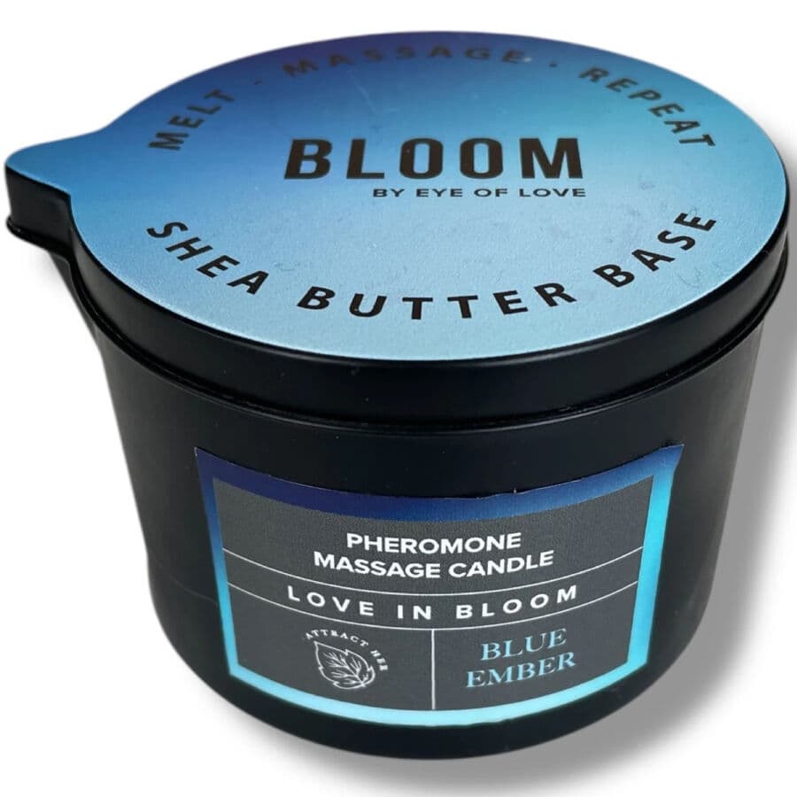 EYE OF LOVE - BLOOM MASSAGE CANDLE INDICA BLUE EMBER 150 ML thumb 2