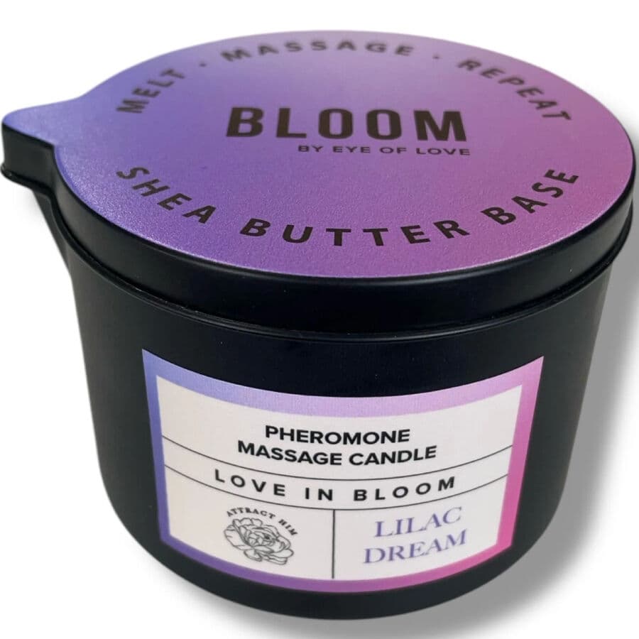 EYE OF LOVE - BLOOM MASSAGE CANDLE INDICA LILAC DREAM 150 ML thumb 2