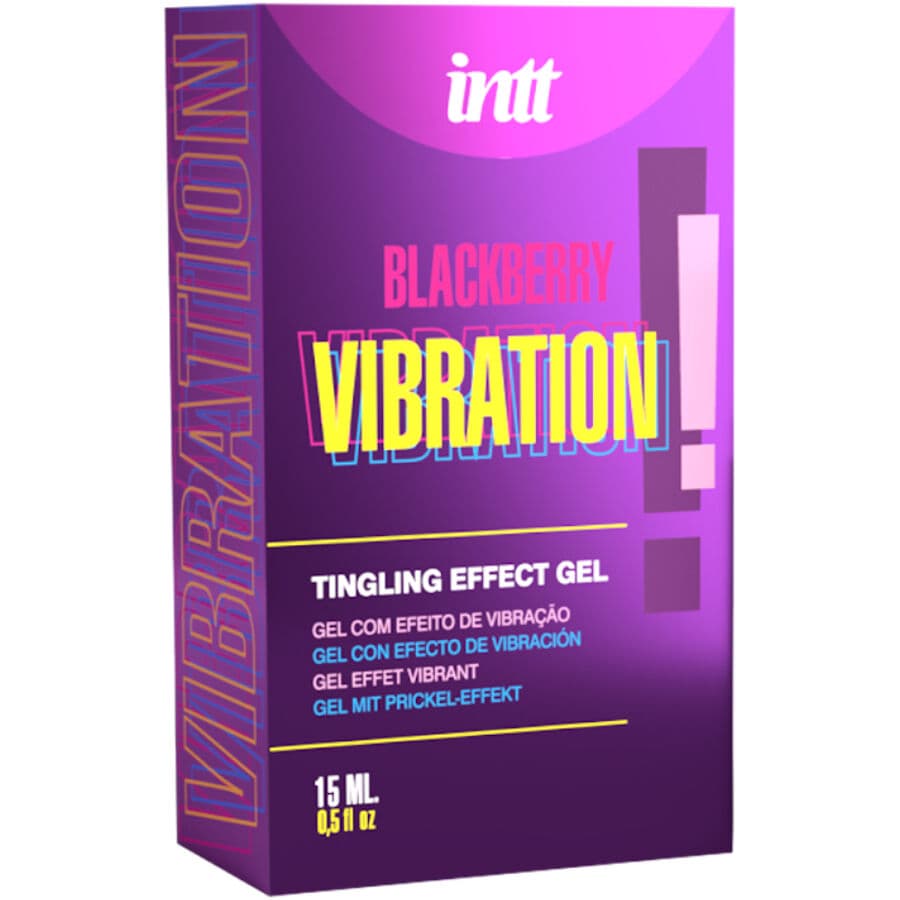 INTT RELEASES - LIQUID VIBRATING GEL BLACKBERRY FLAVOR 15 ML thumb 2