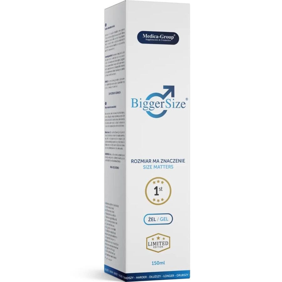 MEDICA GROUP - BIGGER SIZE INTIMATE GEL FOR MEN 150 ML thumb 2