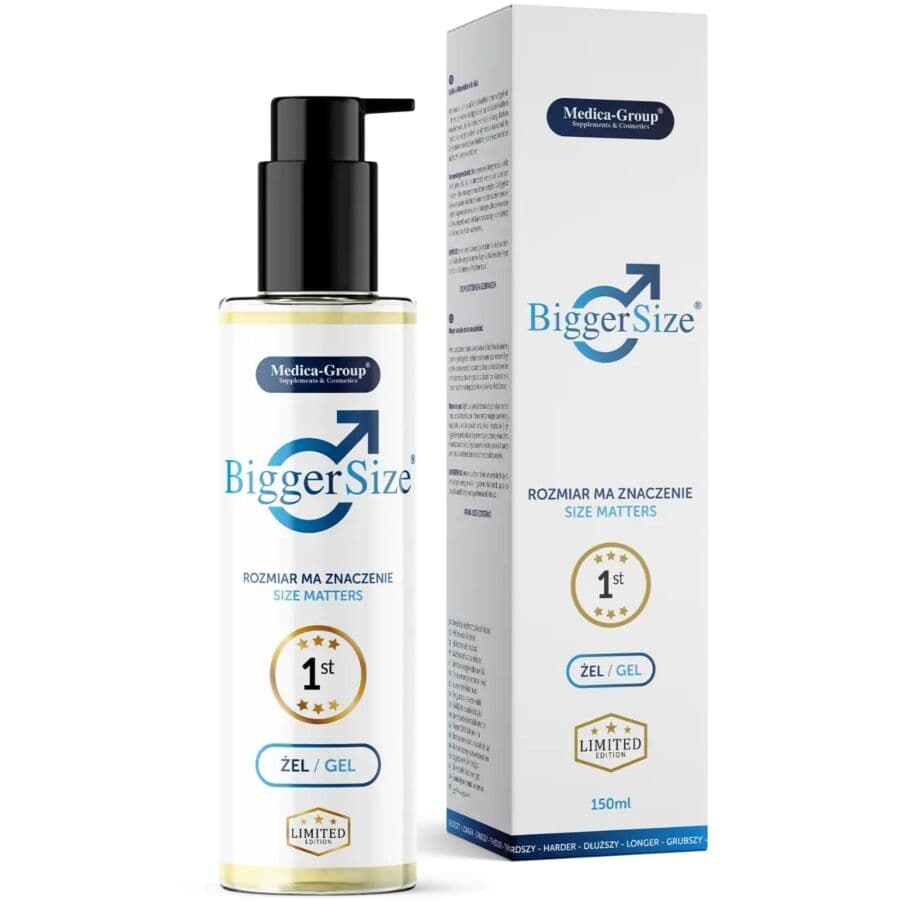 MEDICA GROUP - BIGGER SIZE INTIMATE GEL FOR MEN 150 ML thumb 3
