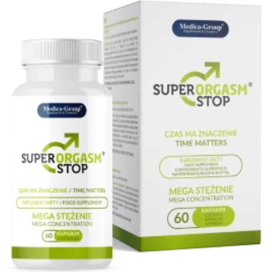 MEDICA GROUP - SUPER ORGASM STOP DELAY FOR MEN 60 CAPSULES thumb 3