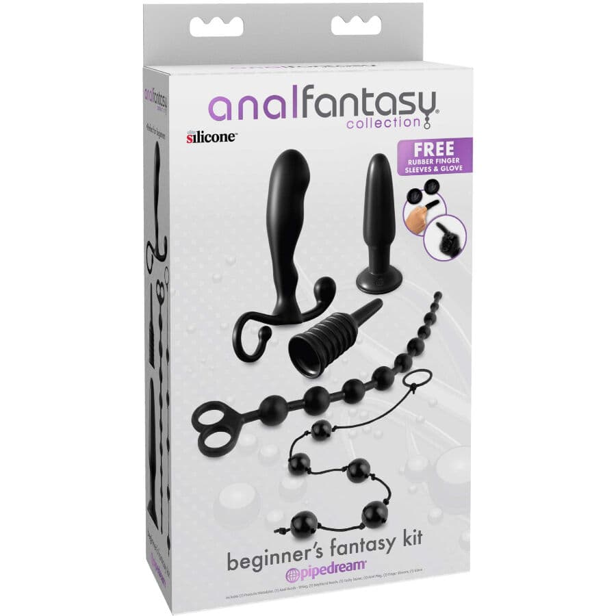 ANAL FANTASY ELITE COLLECTION - BEGINNER FANTASY ANAL KIT BLACK thumb 6