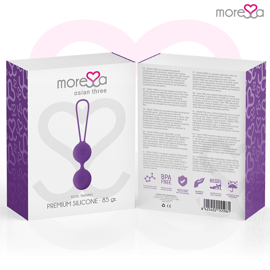 MORESSA - OSIAN THREE PREMIUM LILAC SILICONE thumb 7