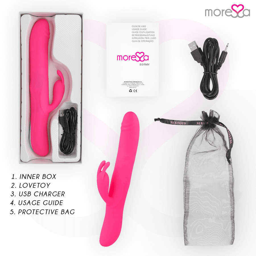 MORESSA - SOMER PREMIUM VIBRATOR WITH MULTIPLE ROTATION thumb 7