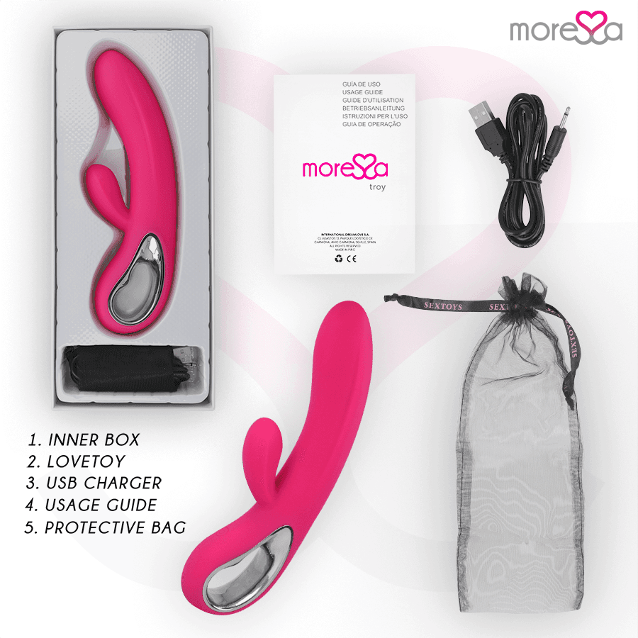 MORESSA - TROY PREMIUM SILICONE RECHARGEABLE thumb 6