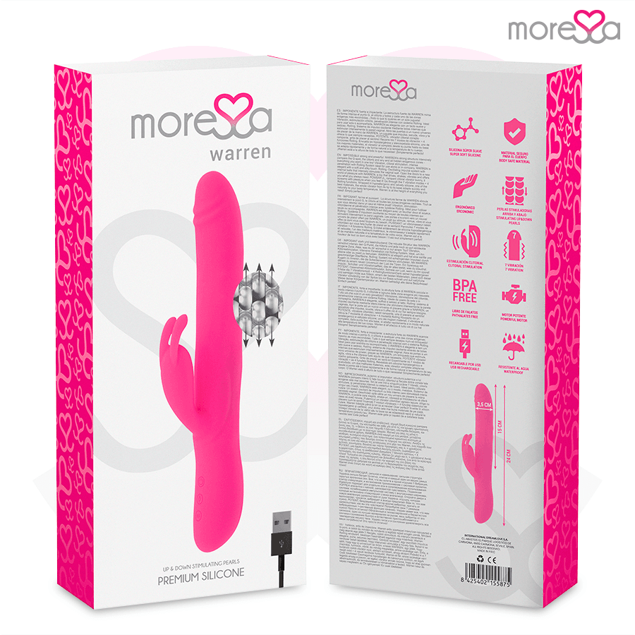MORESSA - WARREN PREMIUM RECHARGEABLE SILICONE thumb 8
