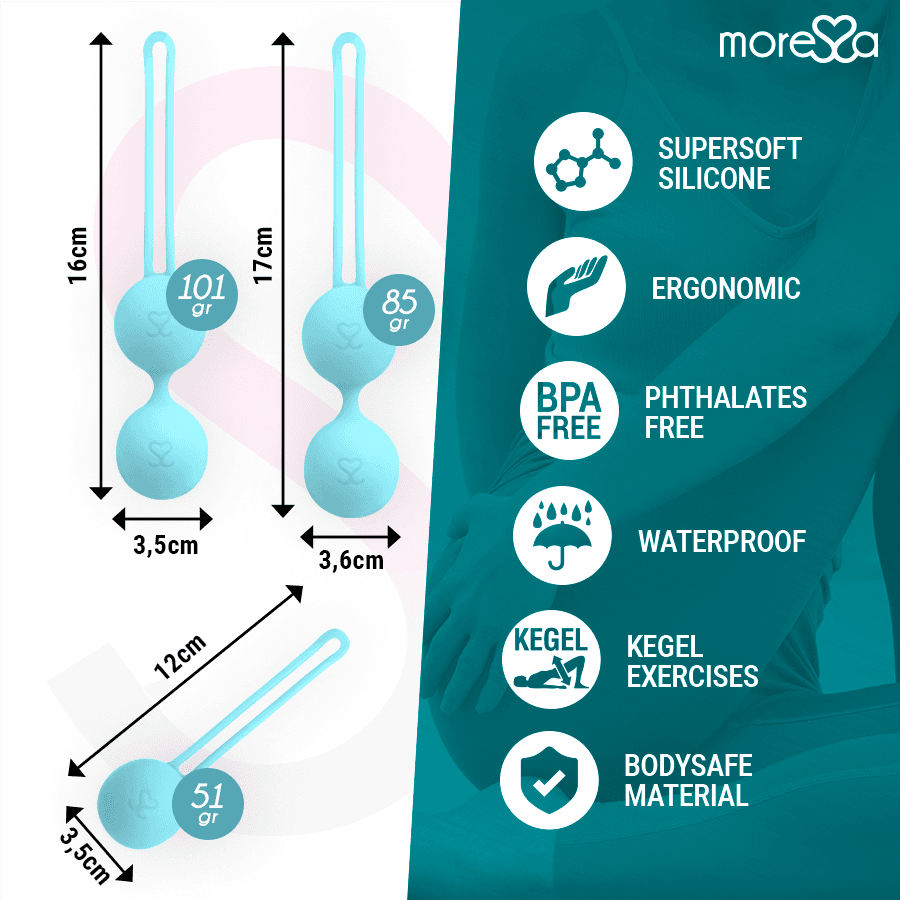 MORESSA - OSIAN SET PREMIUM TURQUOISE SILICONE thumb 4