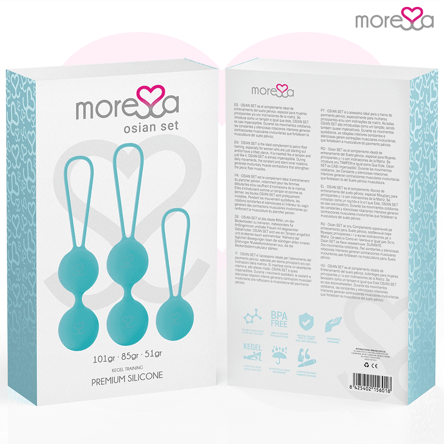 MORESSA - OSIAN SET PREMIUM TURQUOISE SILICONE thumb 7