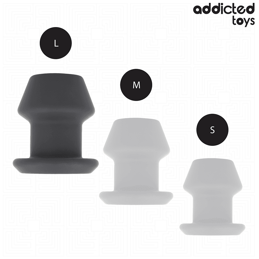ADDICTED TOYS - EXTREME HOLLOW ANAL PLUG SILICONE SIZE L 10.4 CM thumb 5