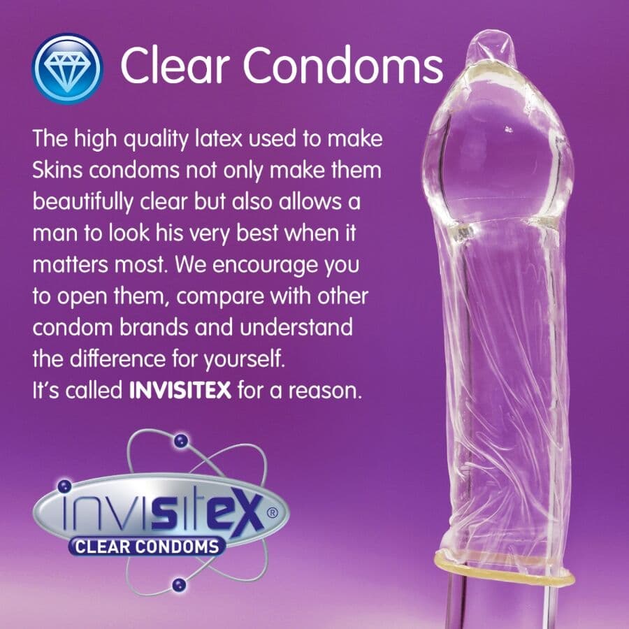 SKINS - EXTRA LARGE PREMIUM CONDOMS PACK 8 thumb 3