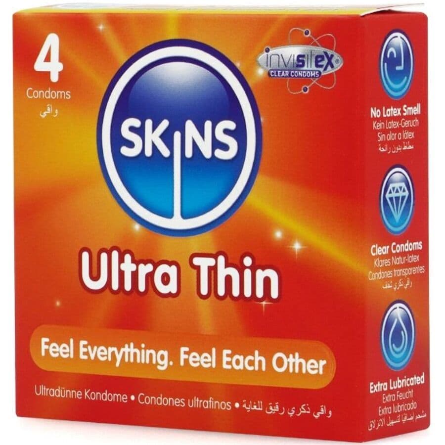 SKINS - ULTRA THIN PREMIUM CONDOMS PACK 4 thumb 2