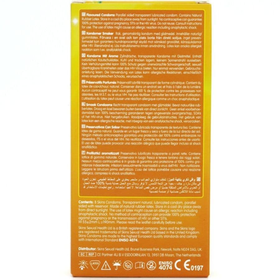 SKINS - BANANA PREMIUM CONDOMS PACK 8 thumb 4
