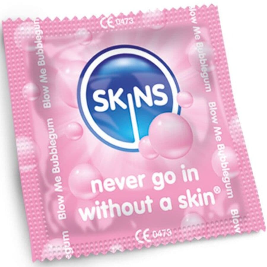 SKINS - BUBBLEGUM PREMIUM CONDOMS PACK 4 thumb 3