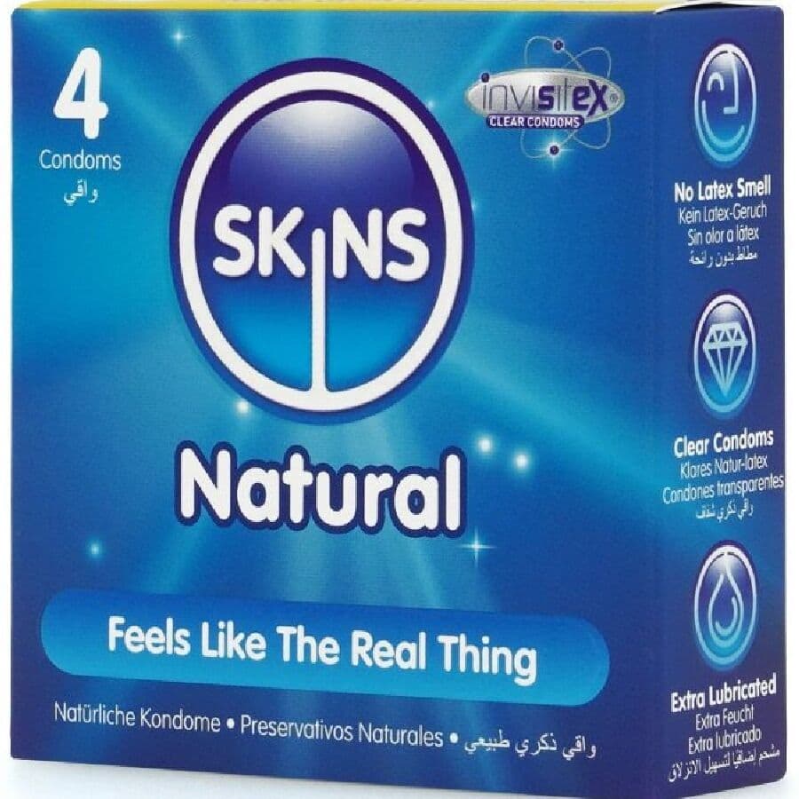 SKINS - NATURAL PREMIUM CONDOMS PACK 4 thumb 2