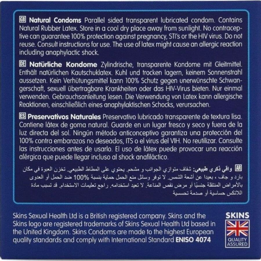 SKINS - NATURAL PREMIUM CONDOMS PACK 4 thumb 4