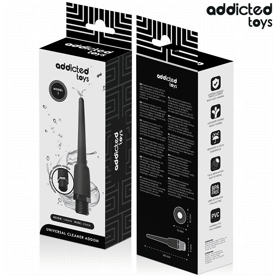 ADDICTED TOYS - ANAL CLEANER WITH UNIVERSAL ADAPTER MODEL 1 thumb 7