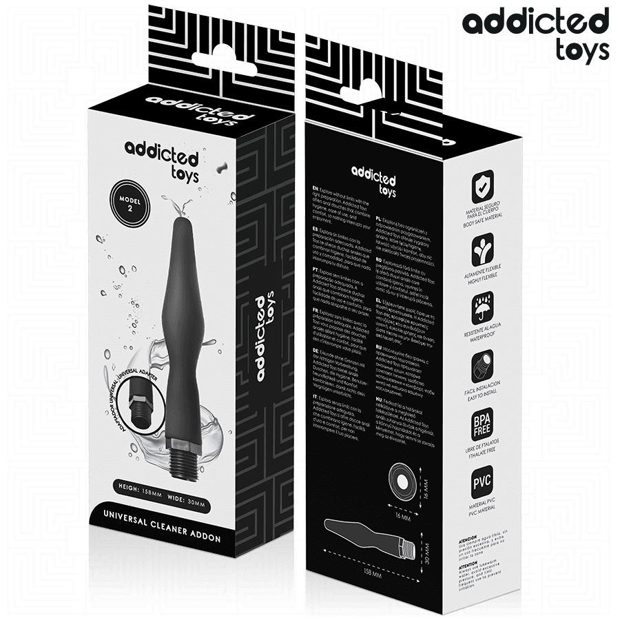ADDICTED TOYS - ANAL CLEANER WITH UNIVERSAL ADAPTER MODEL 2 thumb 7
