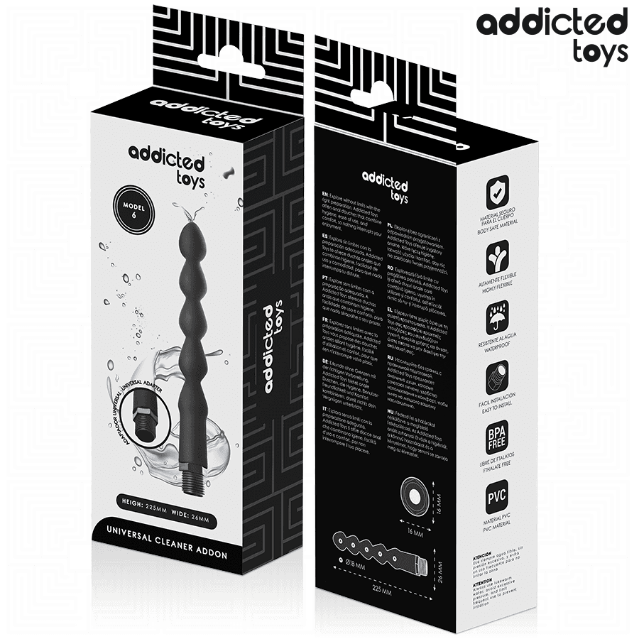 ADDICTED TOYS - ANAL CLEANER WITH UNIVERSAL ADAPTER MODEL 6 thumb 7