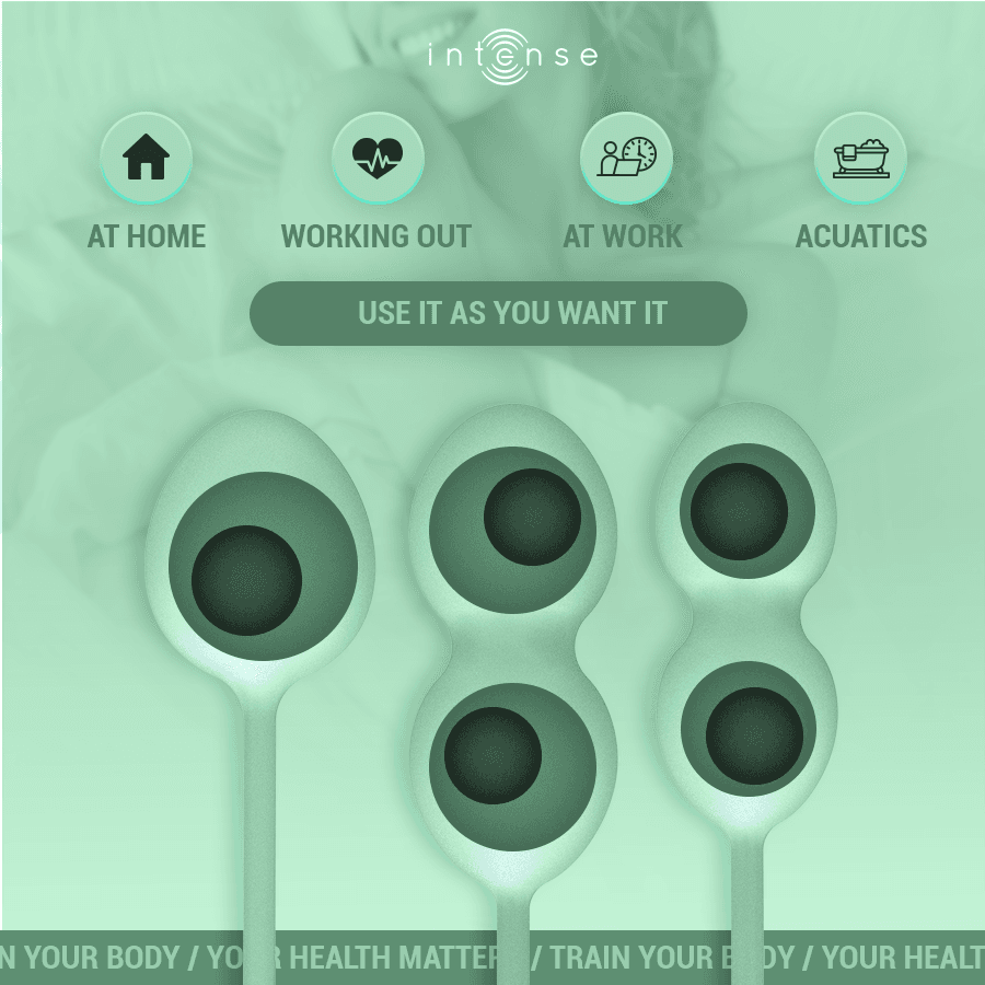 INTENSE - CHARLI KEGEL BALL KIT LIGHT JADE GREEN thumb 3