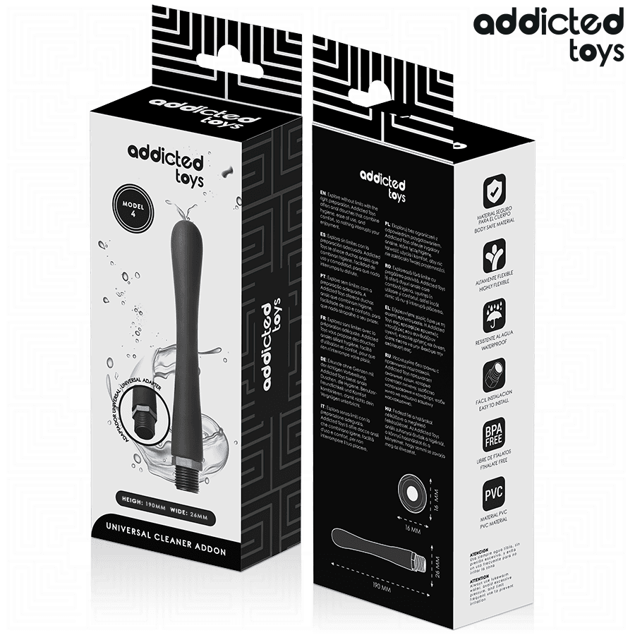 ADDICTED TOYS - ANAL CLEANER WITH UNIVERSAL ADAPTER MODEL 4 thumb 7