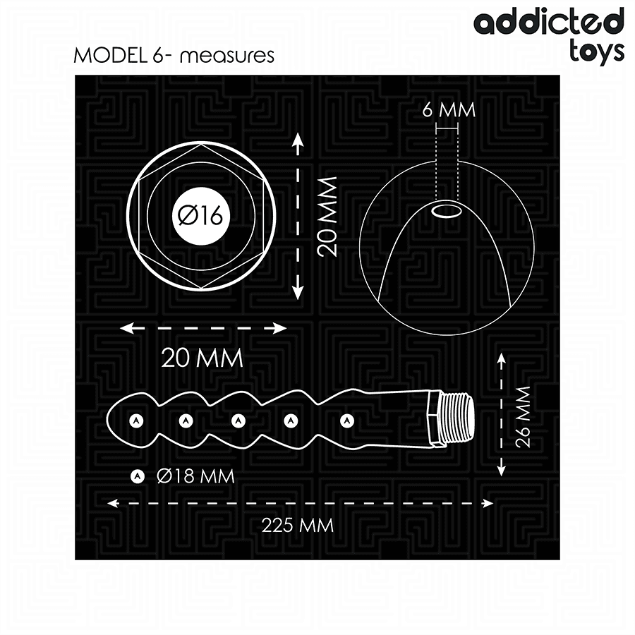 ADDICTED TOYS - ANAL CLEANER WITH UNIVERSAL ADAPTER MODEL 6 thumb 5
