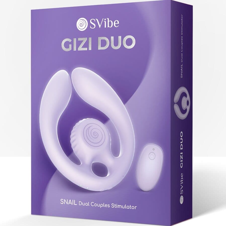 SNAIL VIBE - GIZI DUO COUPLES STIMULATOR REMOTE CONTROL LILAC thumb 8