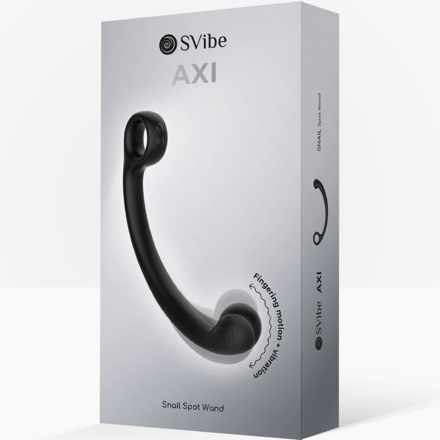 SNAIL VIBE - AXI VIBRATING MASSAGE WAND BLACK thumb 6